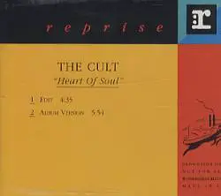 The Cult : Heart of Soul (Scarce 1991 US Reprise Label 2 - Track Promotional Only CD Single)